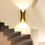 Vattentät LED Vägglampa | 7.9–11.8 x 3.9–4.7 tum | Aluminium & Glas | IP65 Klassad Modern Utomhusbelysning | Brick by Brick Carvallo