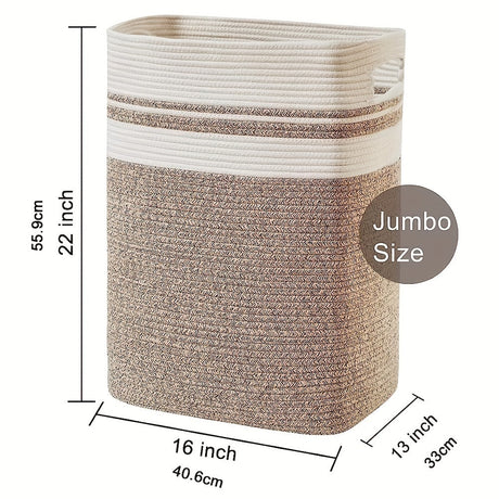 Jumbo Förvaringskorg - Plats för Allt, Stilren och Praktisk Carvallo