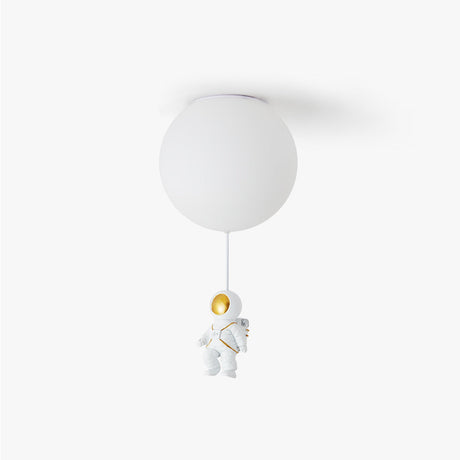 Modern Moon/Astronaut LED-taklampa Akryl MILA Sverige