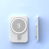 Carvallo Magnetisk Powerbank 5000 mAh | Kompatibel med iPhones | USB-utgång 5 V/2,1 A | Kompakt & Stilig Carvallo