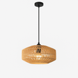 Rotting Taklampa – Kreativ Handgjord Flätad Wicker Design Hemnix