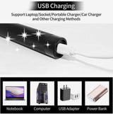 Laserpekare uppladdningsbar grön USB metallpenna Carvallo