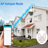 Smart WiFi Säkerhetskamera – Med Infraröd Nattvision, APP & AI-Smarta Hem Kamera-BB-Hemnix