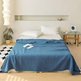 Mjuka Blad Bomullspläd Carvallo