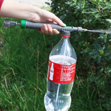 Universell flaskträdgårdspray med högtrycksdysa – För växtbevattning och rengöring Carvallo