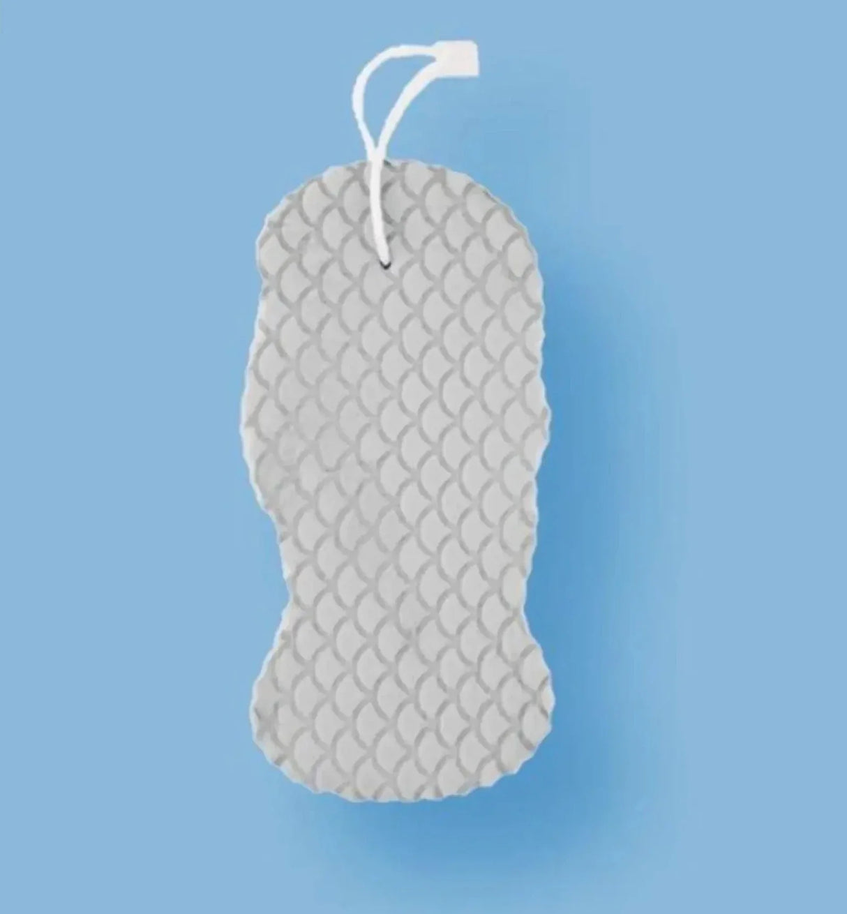 Mjuk exfolierande skrubbsvamp för kroppen-Beauty-Hemnix-Grå-Hemnix