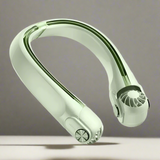 Luxora Bärbar Uppladdningsbar Sommar Resekylfläkt för Nacken Carvallo