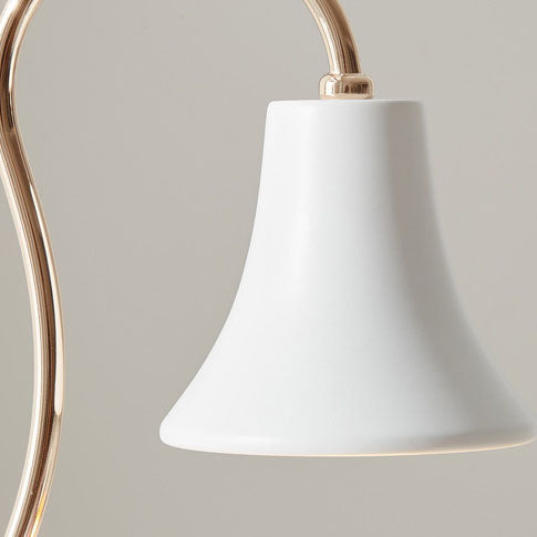 Modern blommig järnvaxlampa – konstnärlig glöd med elegant minimalistisk design MILA Sverige