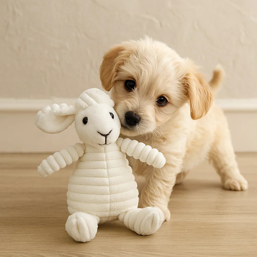 Hundleksak Pluffig Squeaky Tuggedyr Carvallo