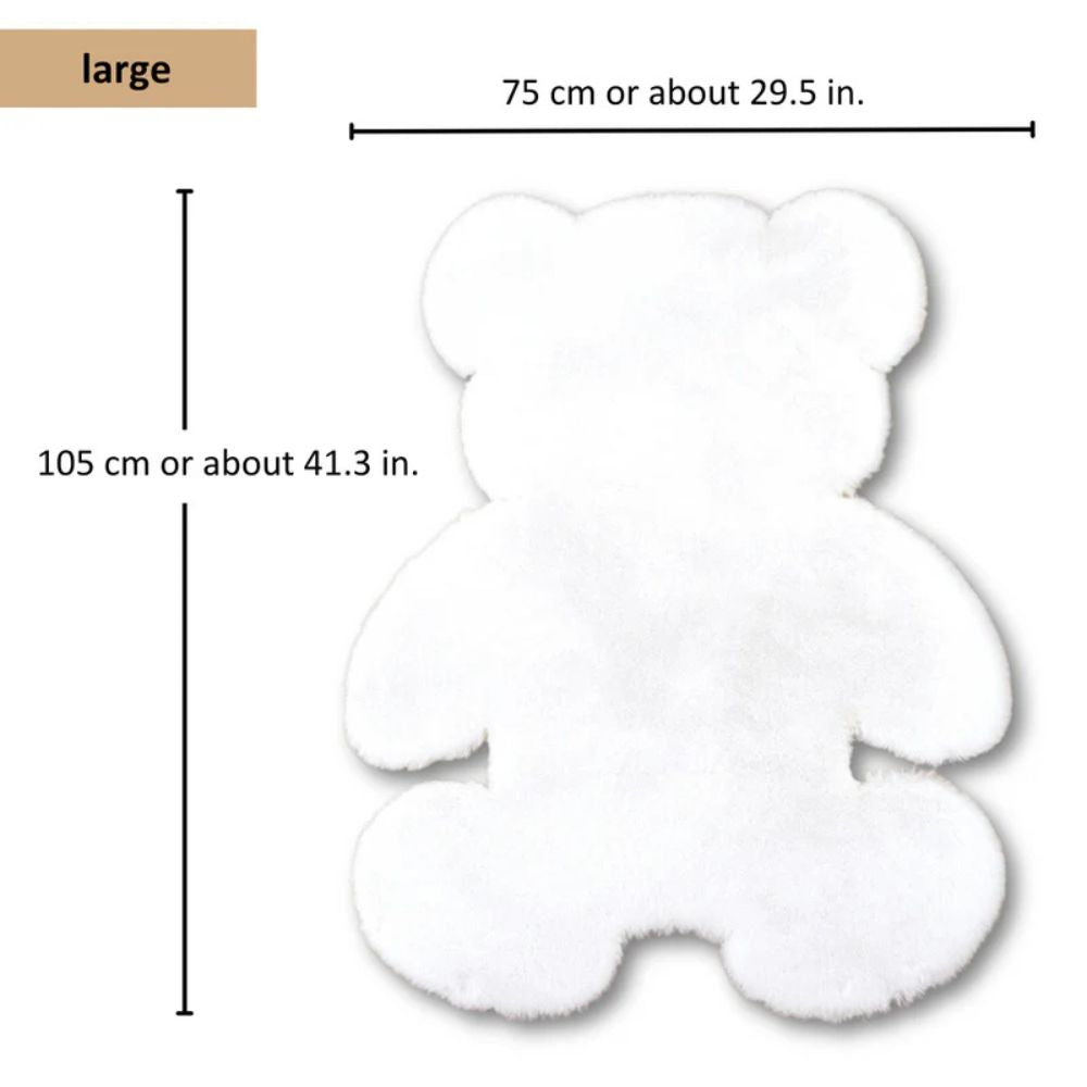 TeddyFluff Rug – Mysig & mjuk plysch accent MILA Sverige