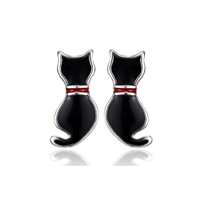 Katt örhängen-Jewelry for women-Hemnix-Uppsättning J-Hemnix