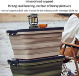 Fällbar Campinglåda – Hopfällbar Förvaringslåda för Utomhusutrustning & Förnödenheter Carvallo