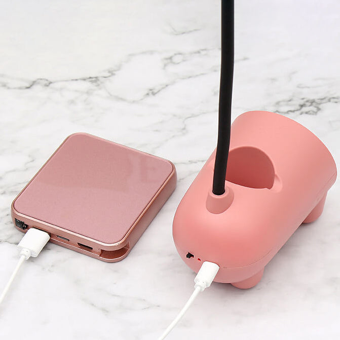 LED Skrivbordslampa med pennhållare Carvallo