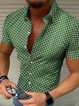 Herrskjorta Med Blixtlås Bekväm Bomull Hemnix