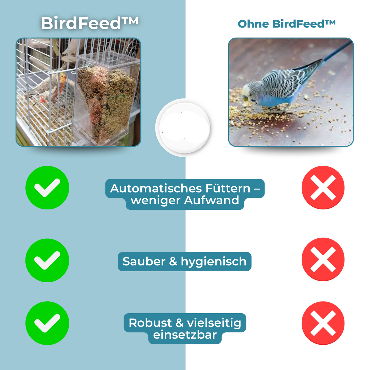 Carvallo – Ren utfodring, nöjda fåglar, mindre ansträngning Carvallo