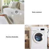 Mjuk korduray varm våffelväv sofföverdrag för komfort Carvallo