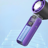 CoolWhirl – Mini hopfällbar handhållen fläkt med USB-laddningsbar Breeze Boost MILA Sverige