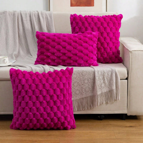 Mysigt Luxe Marshmallow kuddfodral – mjuk, plysch och elegant touch MILA Sverige