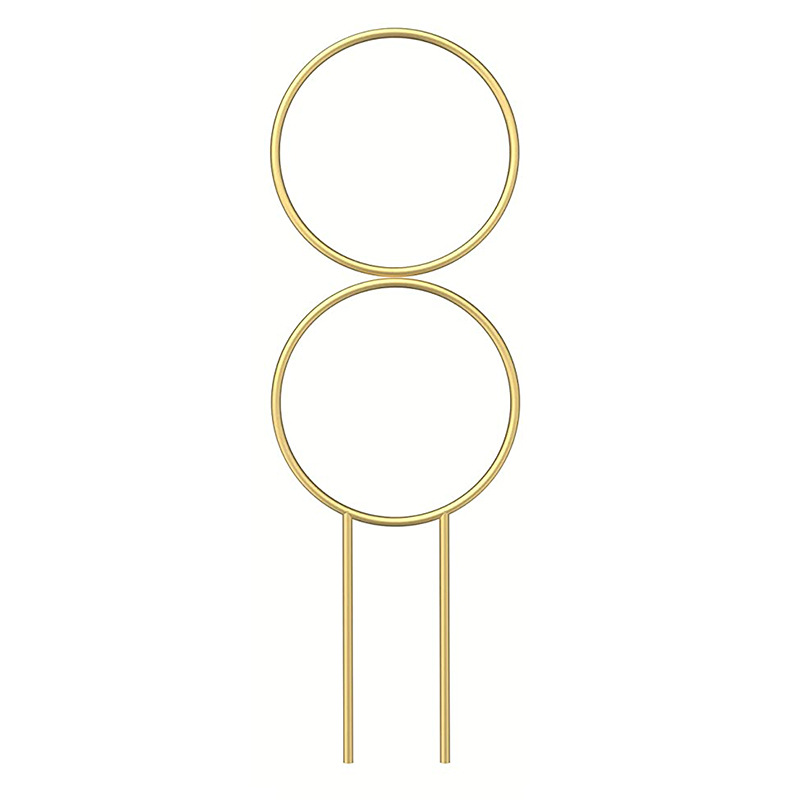 Metallplanter stötta för klätterväxter i olika former Carvallo