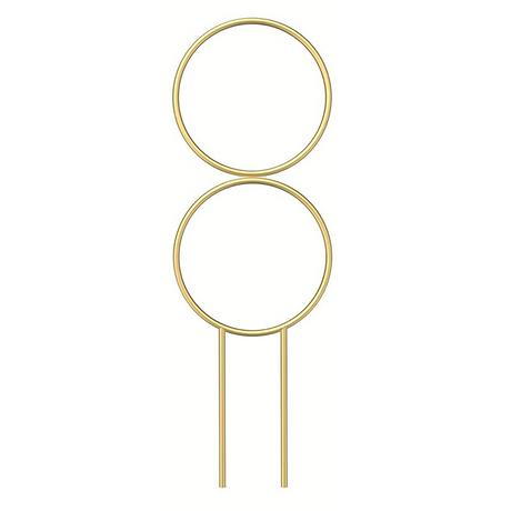 Metallplanter stötta för klätterväxter i olika former Carvallo