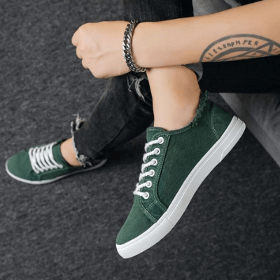 Lättviktiga Canvas skor för män-Shoes for Men-Bellasverige-Hemnix