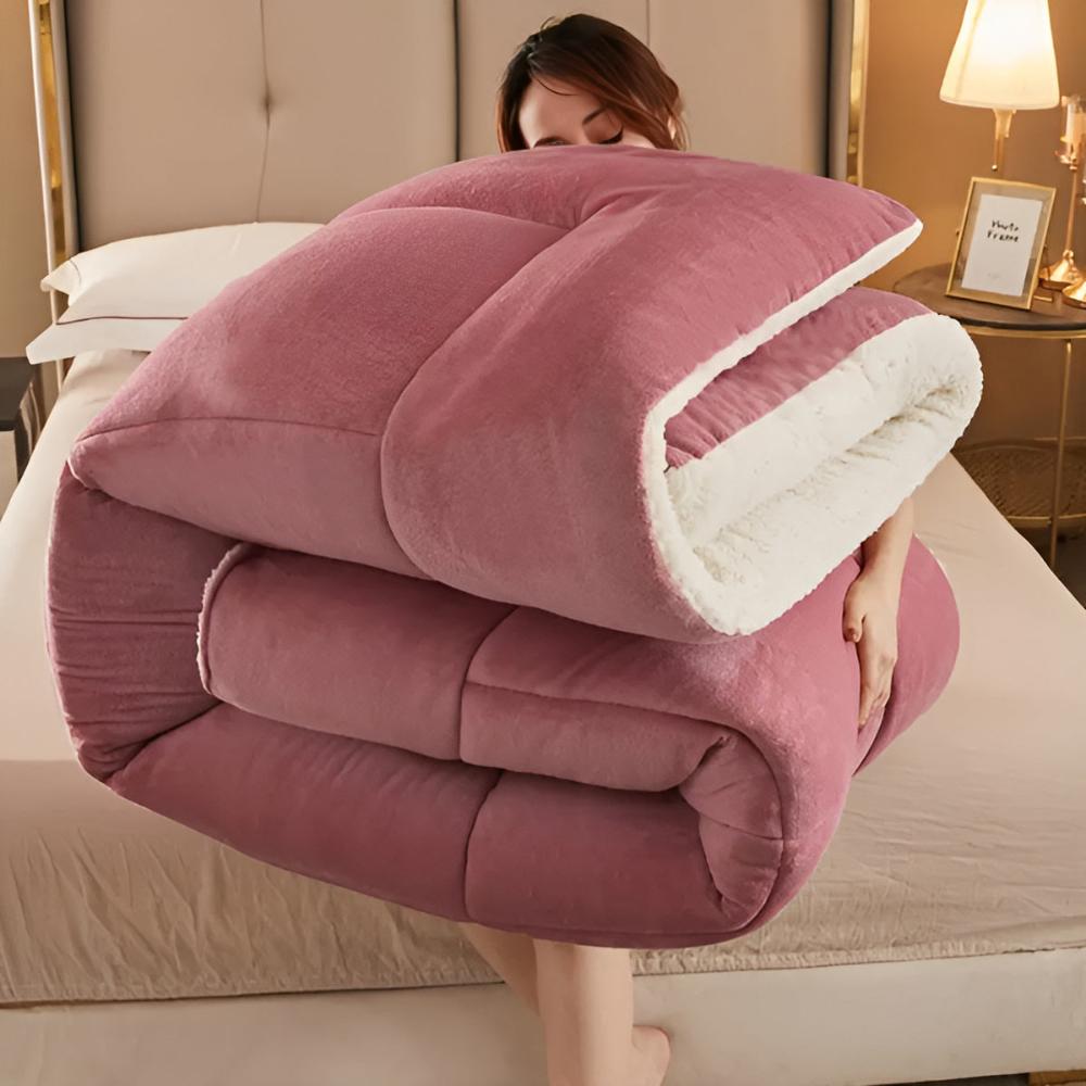 Lyxig Varm Sammet Moln Filt Carvallo