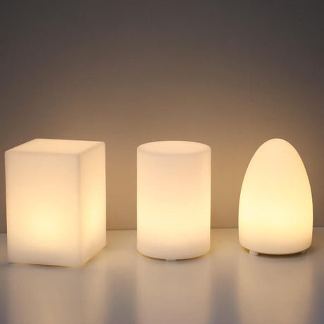 Geometrisk LED-nattlampa – Fjärrstyrd omgivningsbelysning MILA Sverige