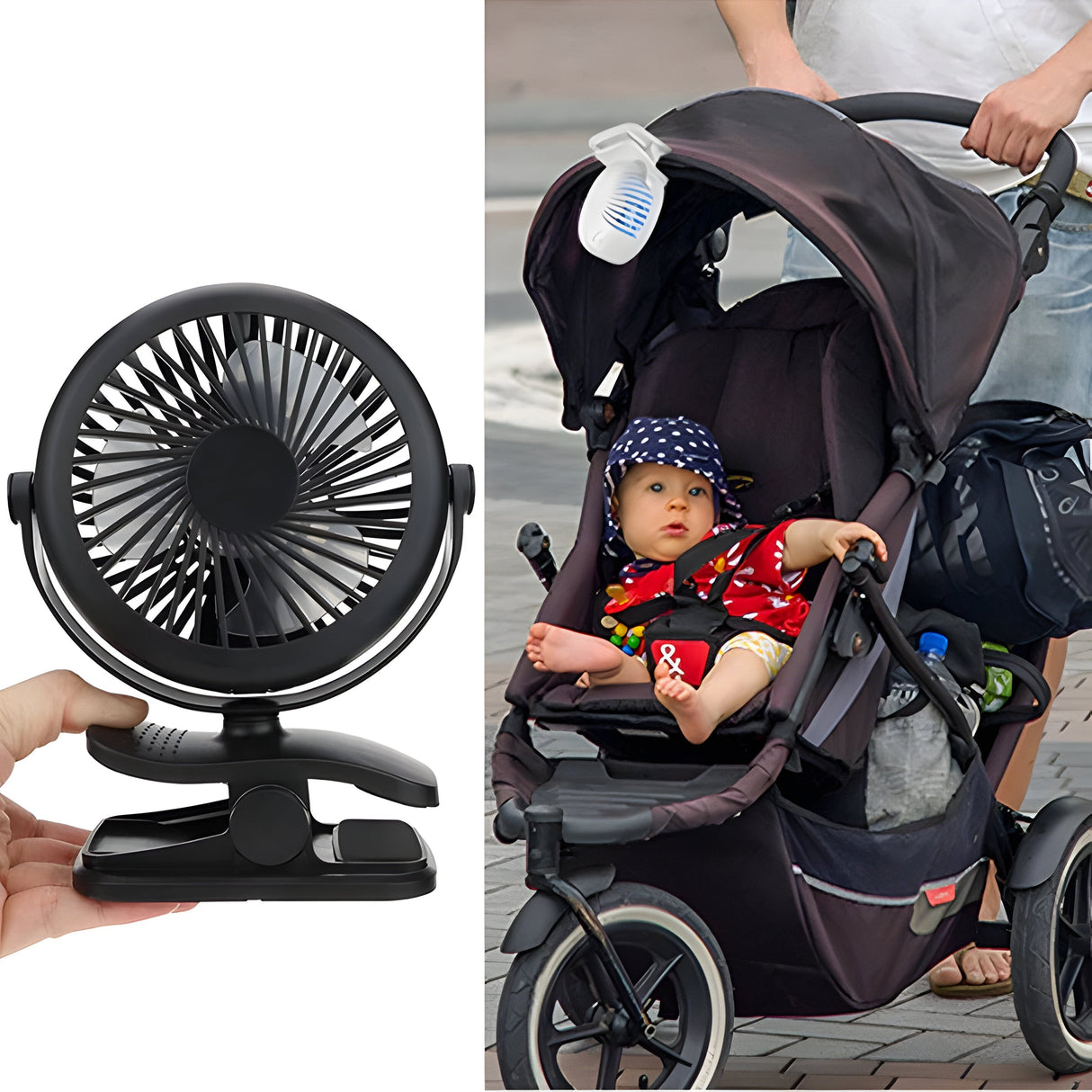 AirWhirl Mini - Handhållen kompakt kylfläkt Carvallo