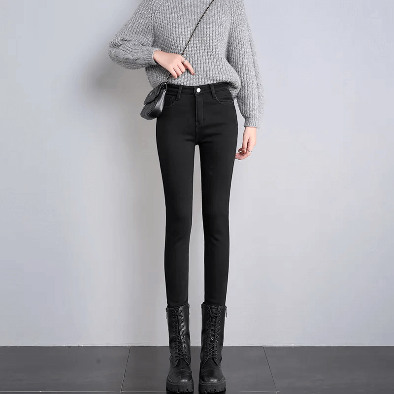 Varma Fodrade Jeans-Personligt-BB-Hemnix
