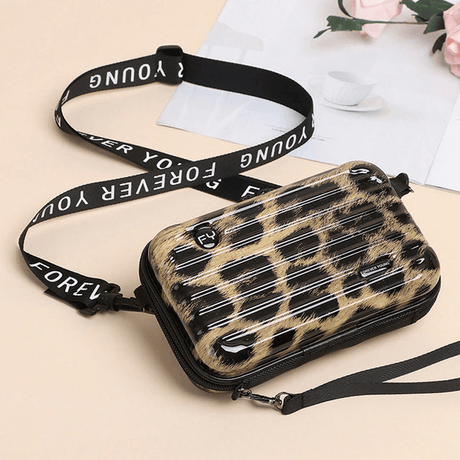 Resväska-inspirerad crossbody-väska-Handväska-BB-Leopardmönster-Hemnix