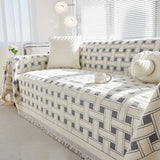 Mysig vinter crosshatch stil soffa skydd - Modern, stilren och hållbar soffa skydd Carvallo