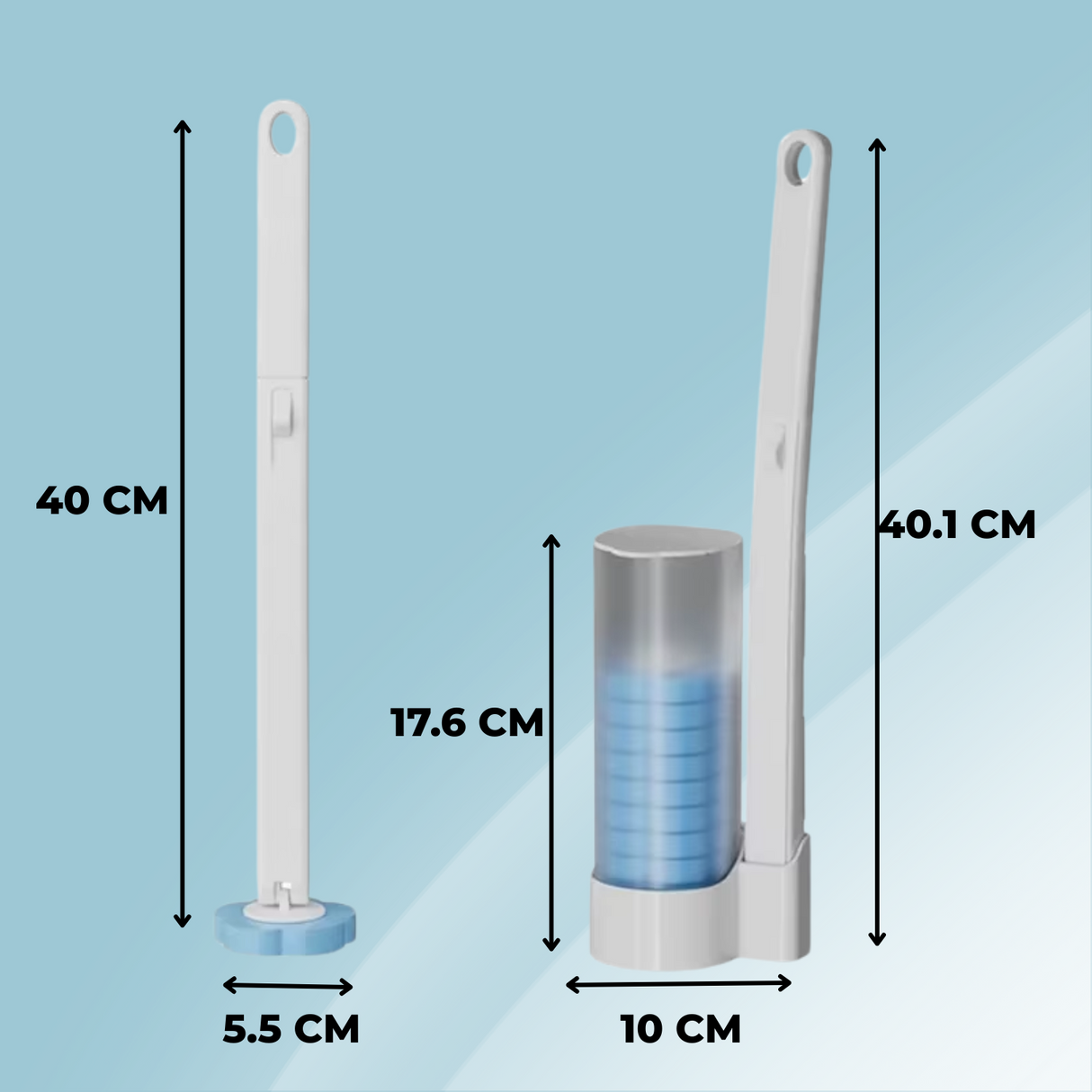 Carvallo – Hygieniskt ren toalett utan skrubbning Carvallo