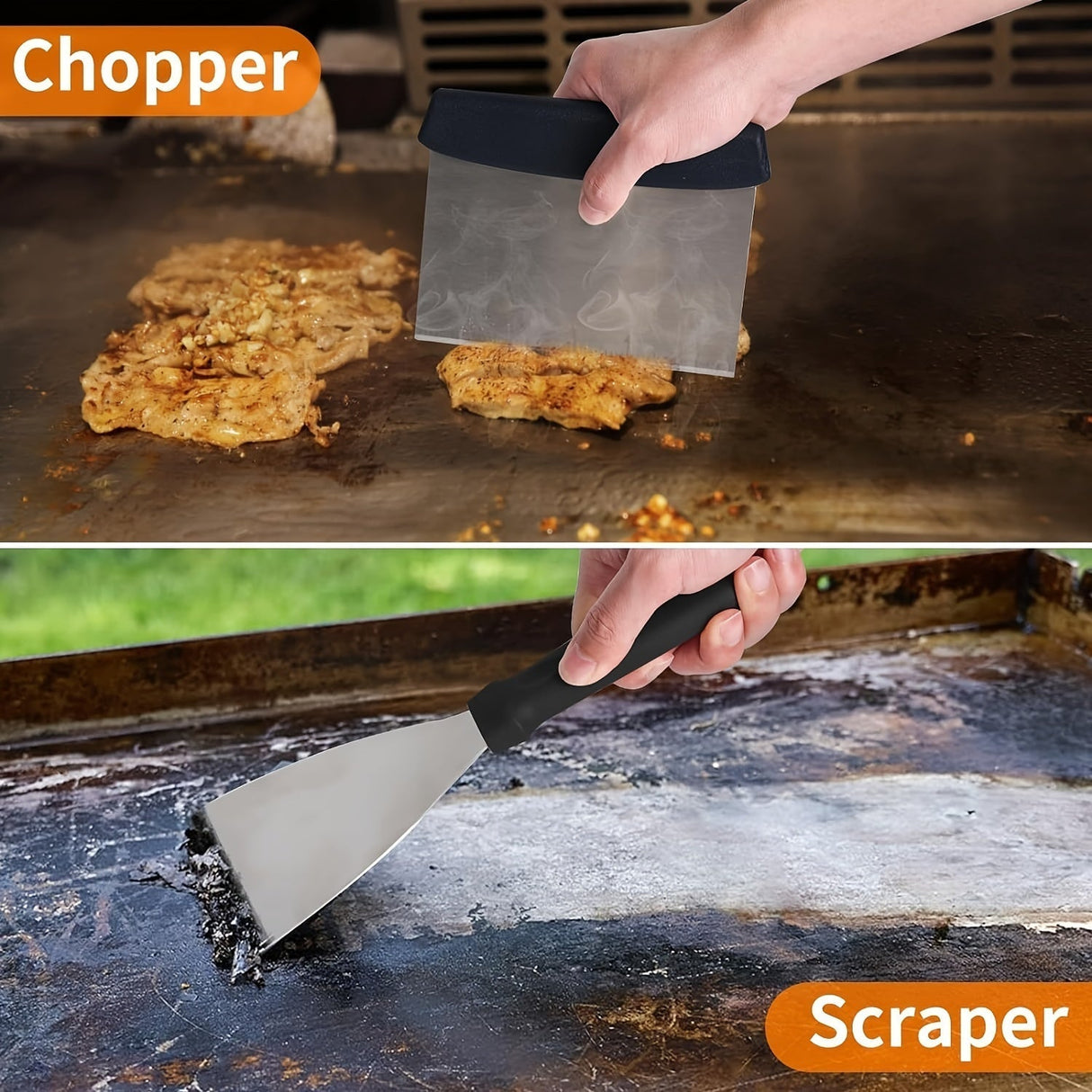 Carvallo BBQ Grillset 20-delat | Komplett tillbehörsset | Rostfritt stål | För inomhus & utomhus Carvallo