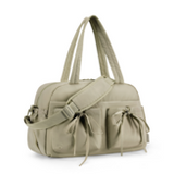 Carvallo Stor damresväska med axelrem | Stilig handväska & axelväska för vardag, arbete, skola & sport | Lätt weekendväska med mycket förvaringsutrymme Carvallo