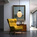 Hängelampa i opalglas – Vintage design med geometrisk glas Carvallo