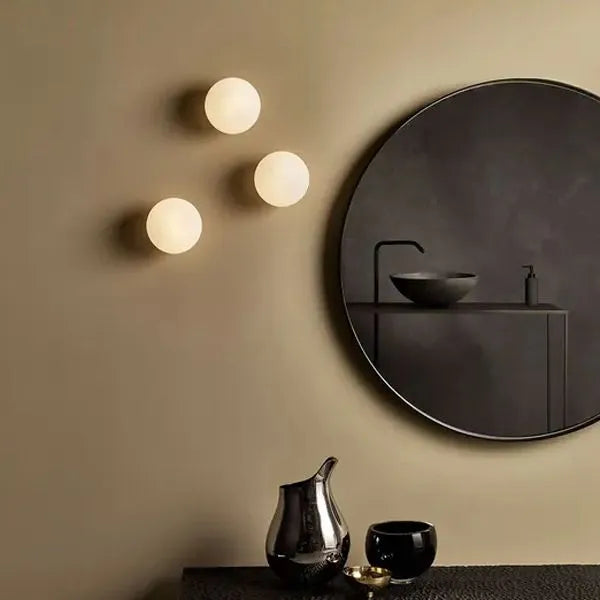 Vägglampa Modern Glas Globlampa Carvallo