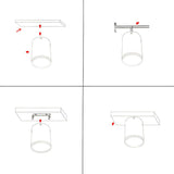 Taklampa Modern Aluminium LED Spottar Carvallo