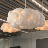 TranquilAura - Designer Wolken LED Taklampa Vit PVC/Bomull Carvallo