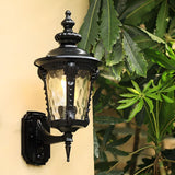 Utomhus Vintage Glas Vägglampa Carvallo