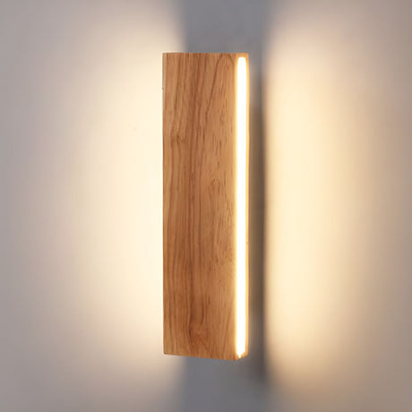 Rotatable Wood LED Wall Light | Modern Bedroom & Hallway | 8-20W | Brick by Brick Carvallo