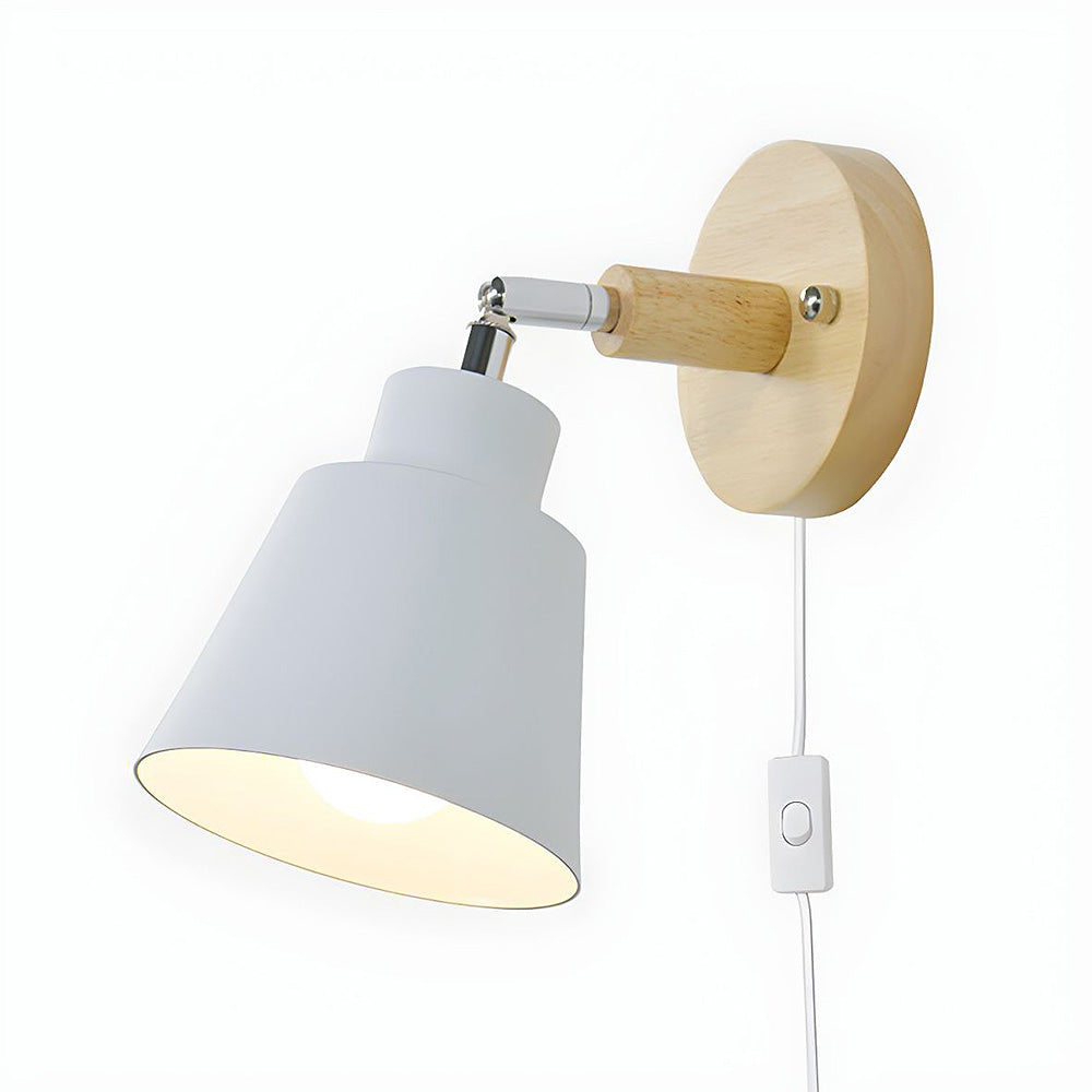 Vägglampa med trädetalj för sovrum Carvallo