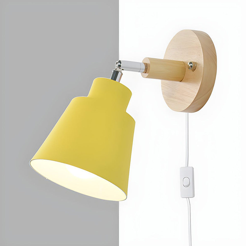 Vägglampa med trädetalj för sovrum Carvallo