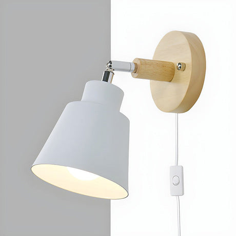 Vägglampa med trädetalj för sovrum Carvallo