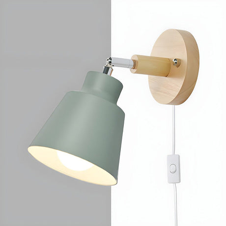 Vägglampa med trädetalj för sovrum Carvallo