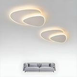 LED-taklampa i vitt – Modern rumsljus för vardagsrum & sovrum Carvallo