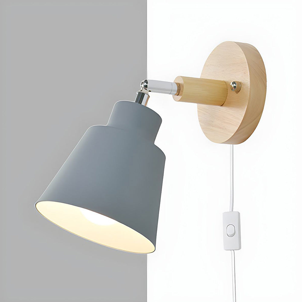 Vägglampa med trädetalj för sovrum Carvallo