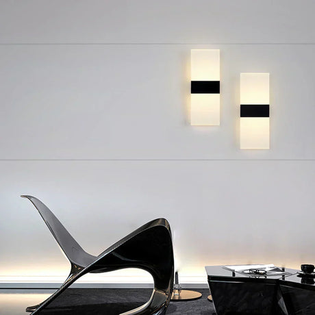 DimmerGlow - Modern LED Vägglampa med Dimmer Eleganta Belysning Carvallo