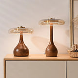 MushroomLuxe – Vintage Koppar Taklampa med Glaserat Design Carvallo