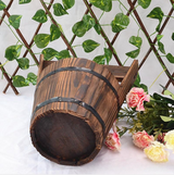 Carvallo – Rustik utomhusblomkruka i klassisk tunnaform för trädgård och terrass Carvallo