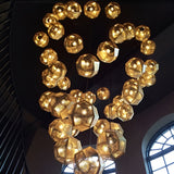 ModernSphere - Postmodern Geometrisk Rund Taklampa Chandelier Carvallo